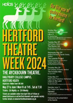 Image for Hertford Theatre Week 2024