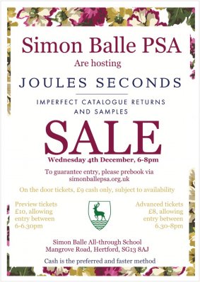 Image for Joules Seconds Sale