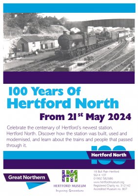 Image for Hertford Musem Exhibition - 100 years of Hertford North