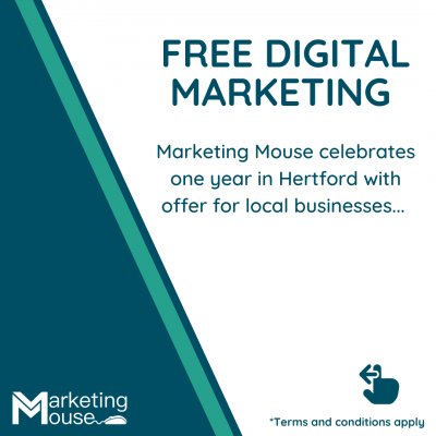Image for Marketing Mouse Celebrates One Year in Hertford by Offering Free Digital Services for Local Businesses