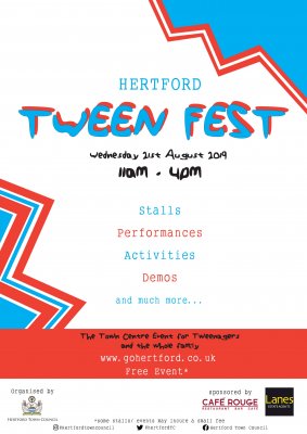 Image for Hertford Tween Fest