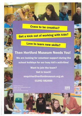 Image for The Hertford Museum needs you!