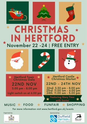 Image for Hertford Christmas Events 2024