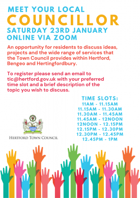 Image for Meet your Local Councillor via Zoom