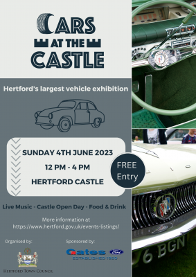 Image for CARS AT THE CASTLE - A Free Castle Open Day & Car Show for all the Family to Enjoy