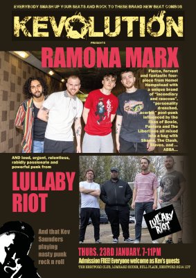 Image for Kevolution - Ramona Marx and Lullaby Riot