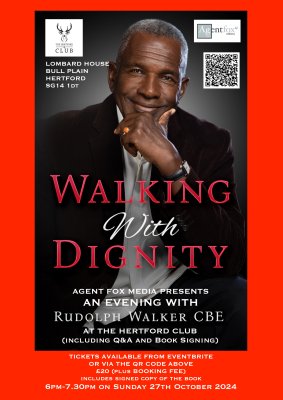 Image for WALKING WITH DIGNITY: AN EVENING WITH RUDOLPH WALKER CBE