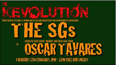 Image for The Kevolution at the Hertford Club - The SGs and OSCAR TAVARES