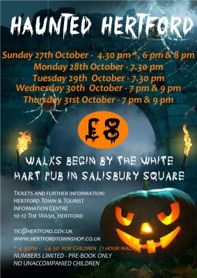 Image for Halloween Haunted Hertford - Guided Walks