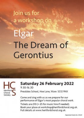 Image for HCS - Elgar Dream of Gerontius WORKSHOP