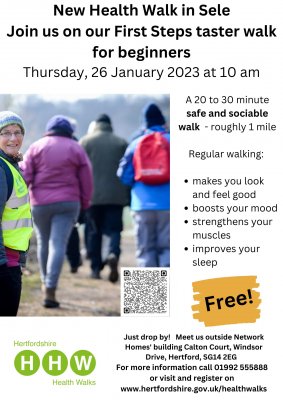 Image for New Health Walk in Sele - First steps taster walk for beginners
