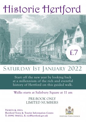 Image for Historic Hertford Guided Walk