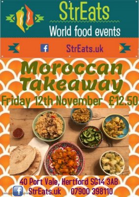 Image for StrEats World Food - Friday Moroccan Takeaway