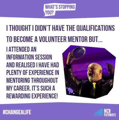 Image for MCR Pathways - Share an hour - Become a mentor