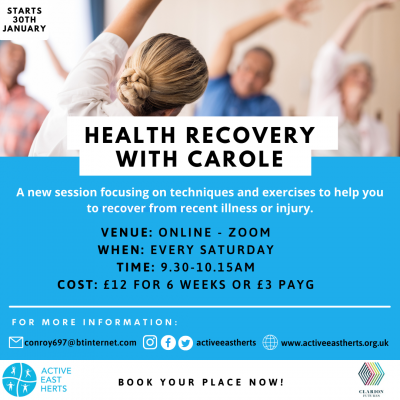 Image for Health Recovery with Carole