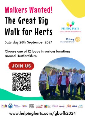 Image for Helping Herts  - The Great Big Walk for Herts