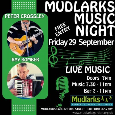Image for Live Music Night at Mudlarks