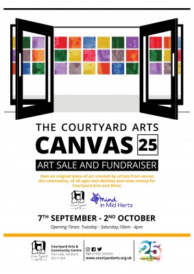 Image for Courtyard Arts - Canvas 25 Art Sale and Fundraiser