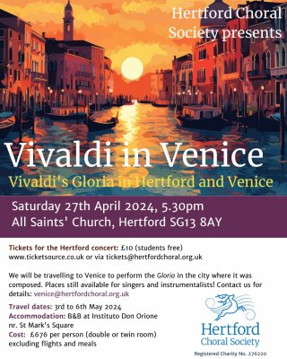Image for HCS - Vivaldi In Venice