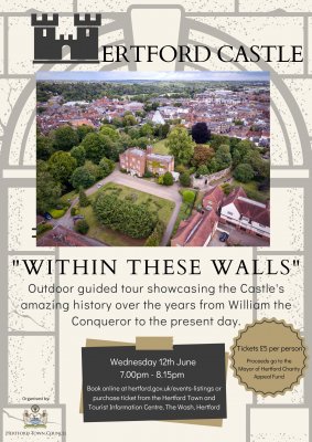 Image for Friends of Hertford Castle - Guided Walk -Within These Walls