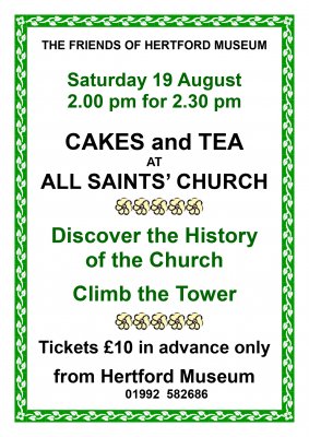 Image for Cakes & Tea - Friends of Hertford Museum