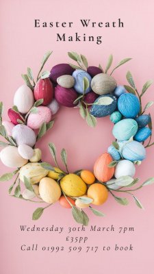 Image for Easter wreath making