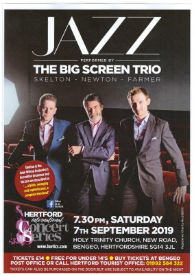 Image for Jazz performed by the Big Screen Trio