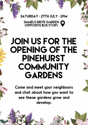 Image for Opening - Pinehurst Community Gardens