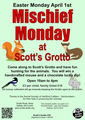 Image for Scott's Grotto - Mischief Monday