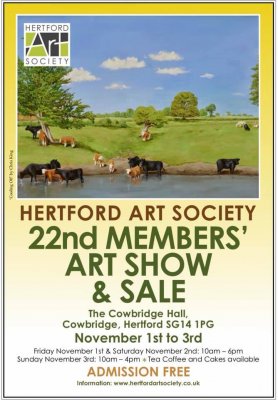 Image for Hertford Art Society - 22nd Members' Art Show & Sale