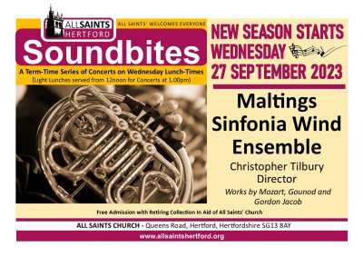 Image for Soundbites Wednesday Lunchtime Concerts.