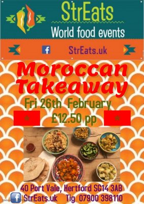 Image for StrEats Friday Moroccan takeaway