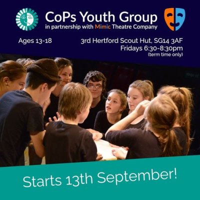 Image for CoPs Youth Group in partnership with Mimic Theatre Company