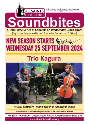 Image for Soundbites-Wednesday Lunchtime Concerts