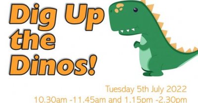 Image for Toddler Tuesdays At Hertford Museum: Dig Up The Dinos!