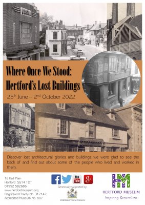Image for Where We Once Stood: Hertford's Lost Buildings