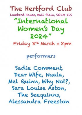 Image for International Women's Day Music Event
