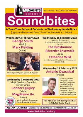 Image for Soundbites - Wednesday Lunchtime Concerts