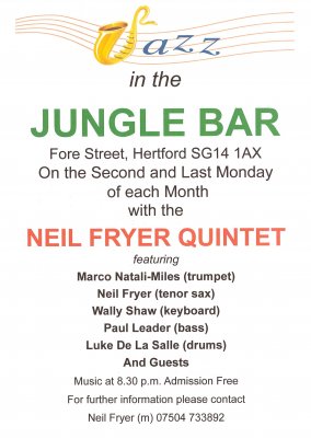 Image for Jazz in the Jungle Bar