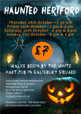 Image for Halloween Haunted Hertford Guided walks