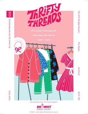 Image for Thrifty Threads: Pre-loved Clothing Sale