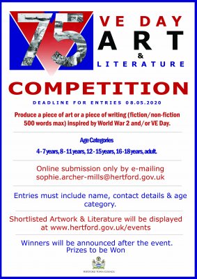 Image for VE Day Art & Literature Competition