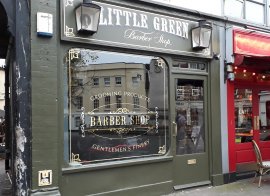 Image for The Little Green Barbers